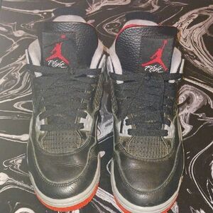 Jordan Kids Sneakers Black and Red